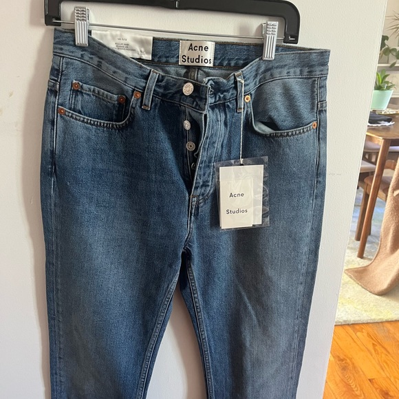 ACNE Studios - Vintage Blue Van Jeans - Mens - NEW - Picture 6 of 7